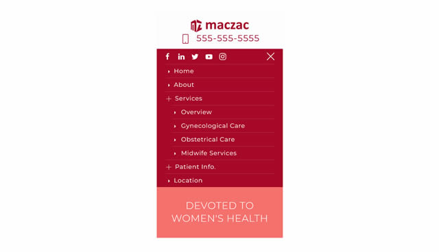Medical Consultant Mobile-friendly Website Theme