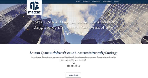 HTML5 Law Firm Web Template
